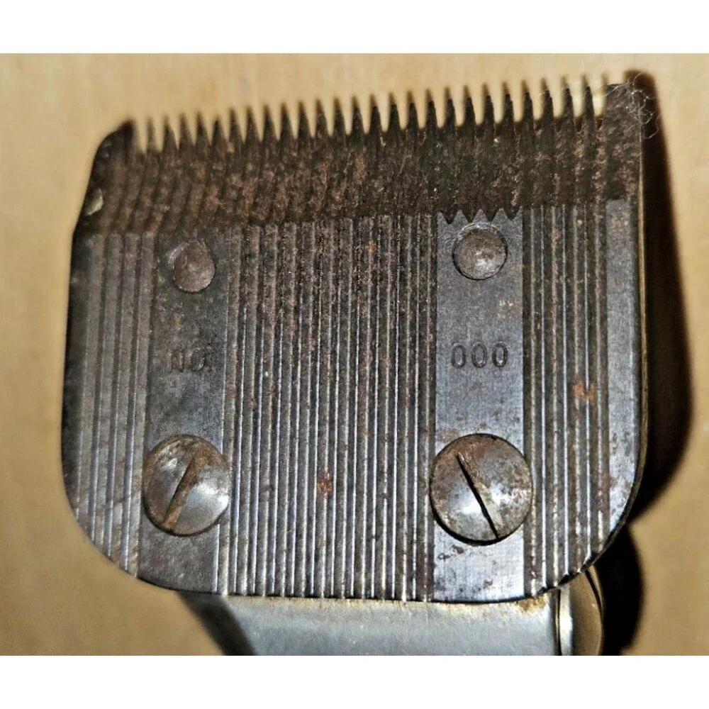 Vintage Oster Model 105 Hand Hair Clippers Antique Barber Tool Made in USA
